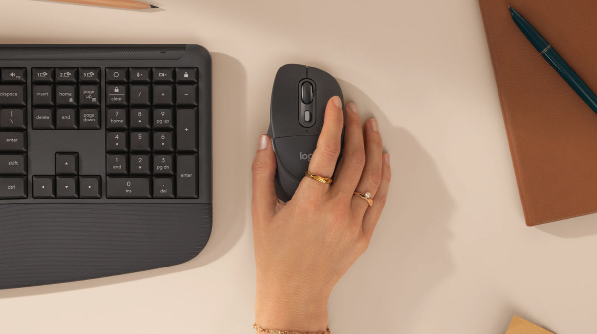 Logitech Desktop MK880 Signature Comfort Plus Combo DE graphite