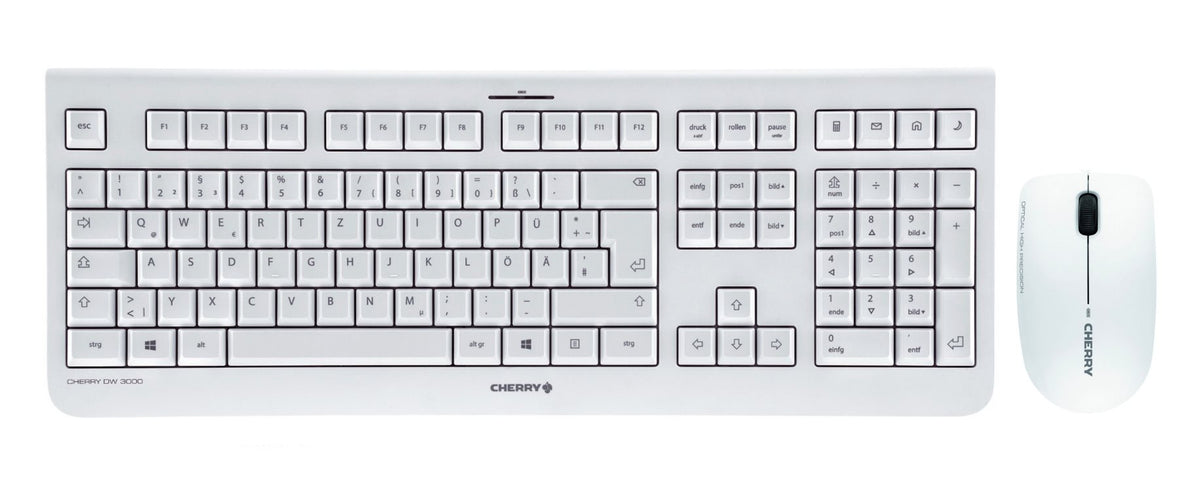 CHERRY Desktop DW 3000 DE Wireless pale grey