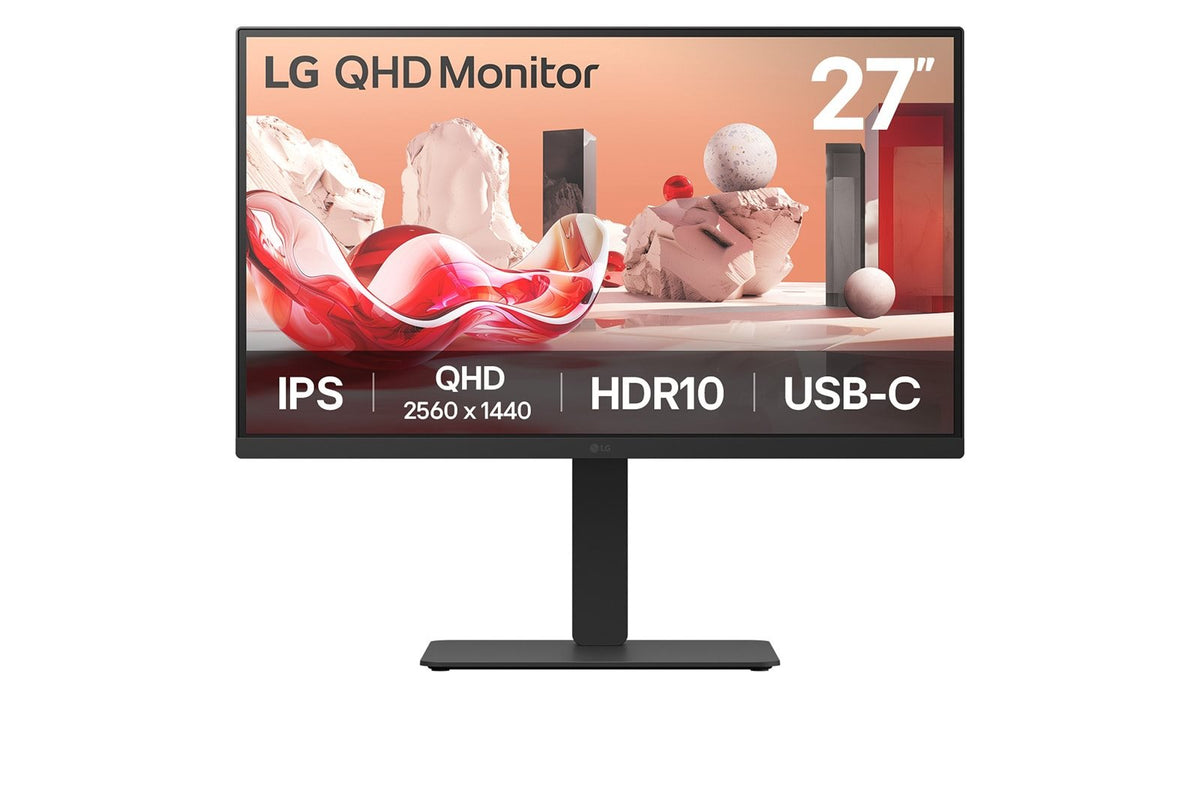 LG LCD 27BA75QB-B 27 Zoll black USB-C, KVM, Daisy Chain,RJ45