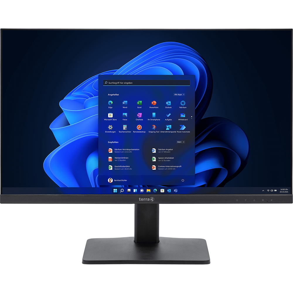 TERRA LCD/LED 2748W V3 IPS black HDMI/DP/USB-C