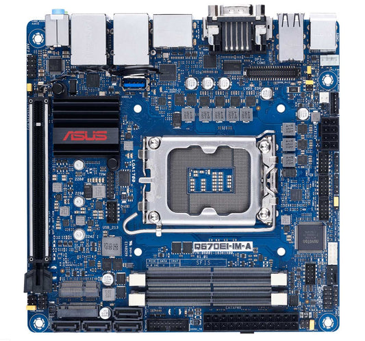 ASUS Q670EI-IM-A S1700/DDR5/3xDP+HDMI/vPro/24-7/mITX