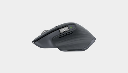 Logitech Mouse MX Master 3S Bluetooth Edition WL graphite BT 7 Tasten