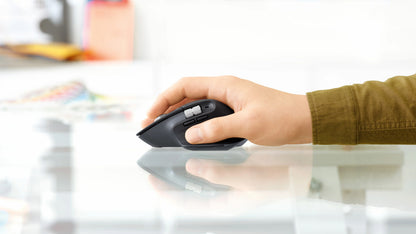 Logitech Mouse MX Master 3S Bluetooth Edition WL graphite BT 7 Tasten