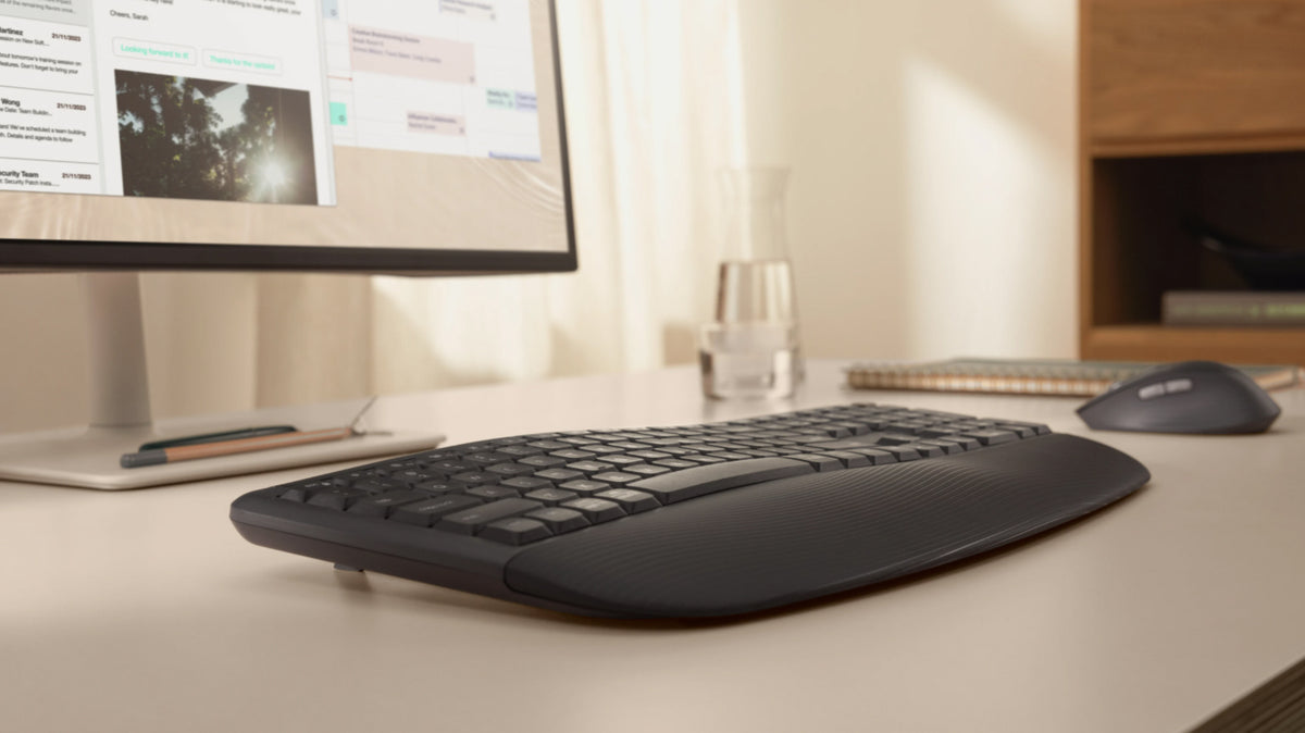 Logitech Desktop MK880 Signature Comfort Plus Combo DE graphite