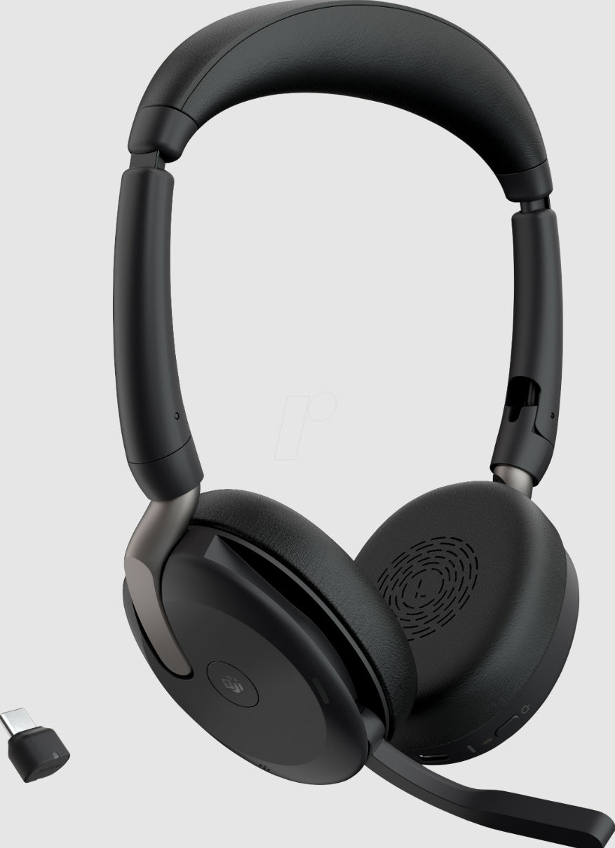 Jabra Headset Evolve2 65 Flex MS Stereo USB-C Zertifiziert für Microsoft Teams