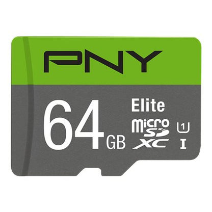 PNY microSD Elite 64GB UHS-I U1 100MB/s (inkl. Adapter) Blister