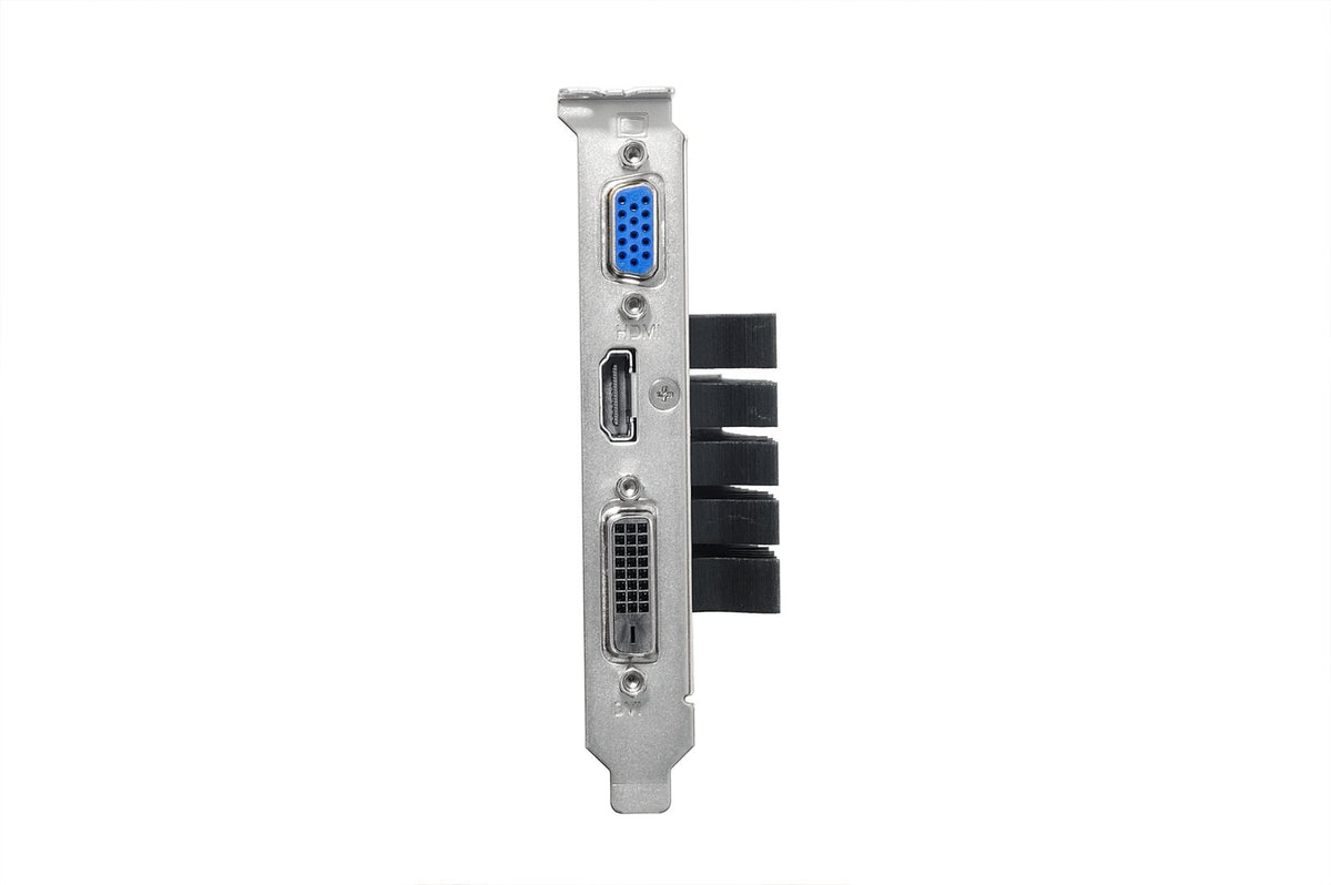 ASUS VGA 2GB GT730-SL-2 GD5-BRK-LP SILENT HDMI/DVI/VGA Low-Profile, Passivkühlung