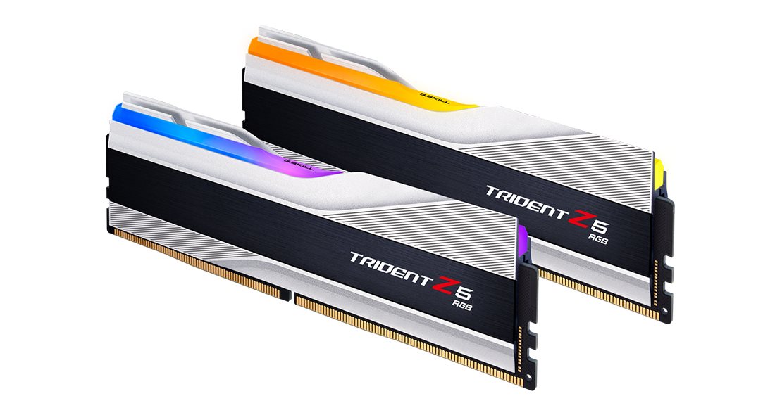 G.Skill DDR5 RAM 32GB (2x16GB Dual-Kit) PC6000 CL36 TridentZ Trident Z5 RGB K2 (Intel optimiert)