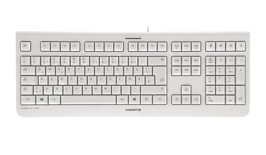 CHERRY Keyboard KC 1000 DE pale grey