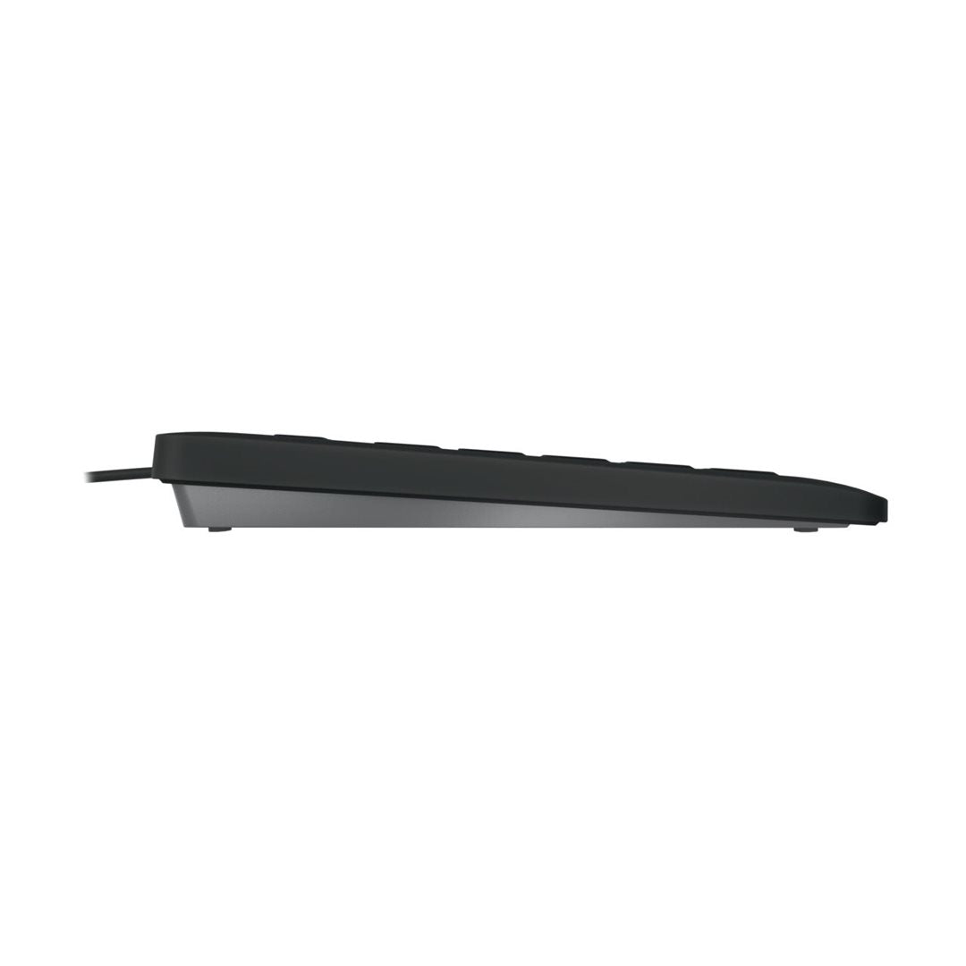 CHERRY Keyboard STREAM PROTECT DE black mit hochwertiger Schutzmembran