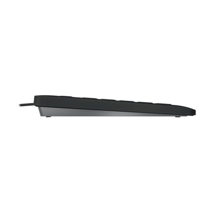 CHERRY Keyboard STREAM PROTECT DE black mit hochwertiger Schutzmembran