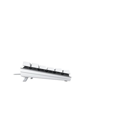CHERRY Keyboard KC 200 MX MX2A BROWN DE white/silver  MX2A BROWN Switch