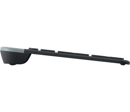 Logitech Desktop MK470 Wireless compact DE black