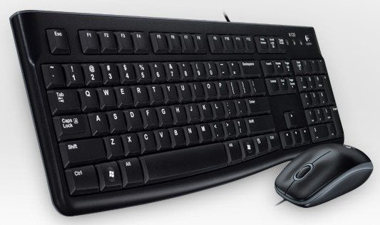 Logitech Desktop MK120 DE black
