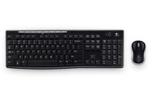 Logitech Desktop MK270 Wireless DE black