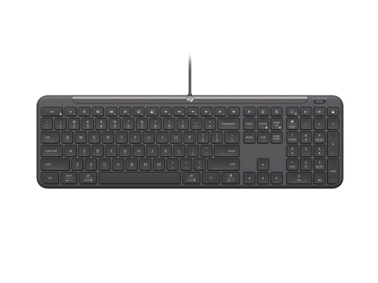 Logitech Keyboard K620 Signature Slim Wired f. Bus. DE black 108 Tasten