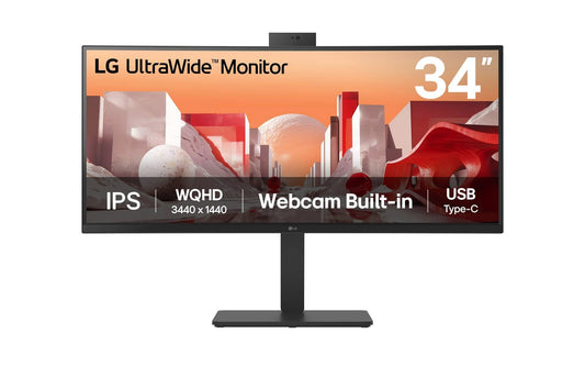 LG LCD 34BA85QE-B 34 Zoll black UltraWide
