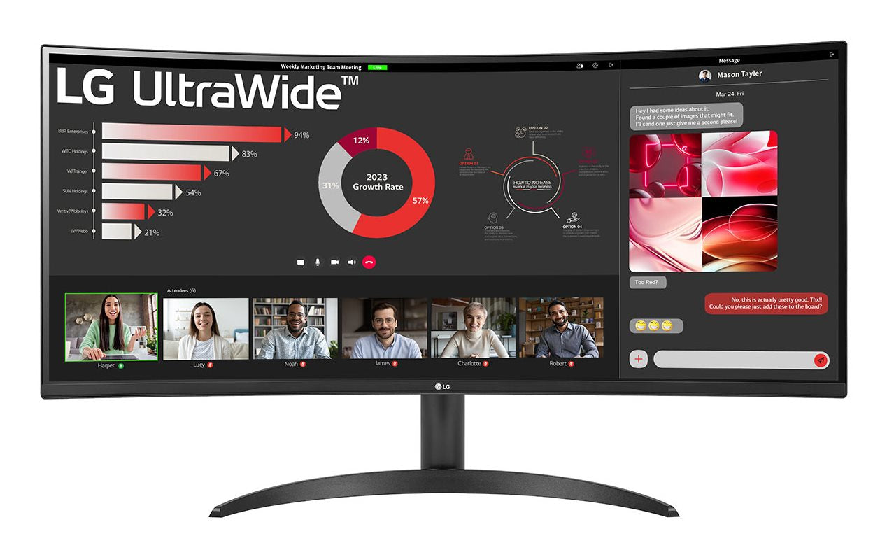 LG LCD 34WR50QK-B 34 Zoll black