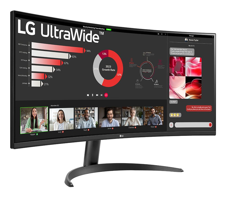 LG LCD 34WR50QK-B 34 Zoll black