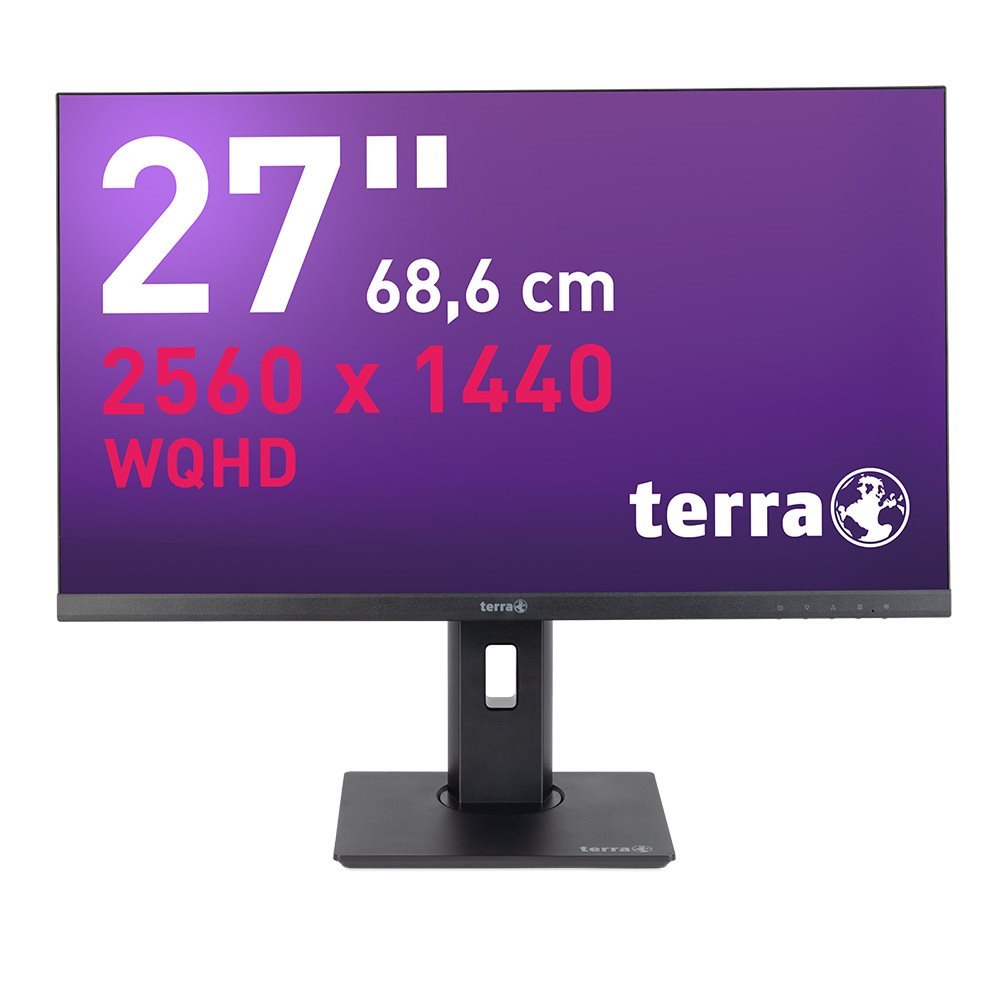 TERRA LCD/LED 2772W PV V2 2K IPS black HDMI/DP/USB-C
