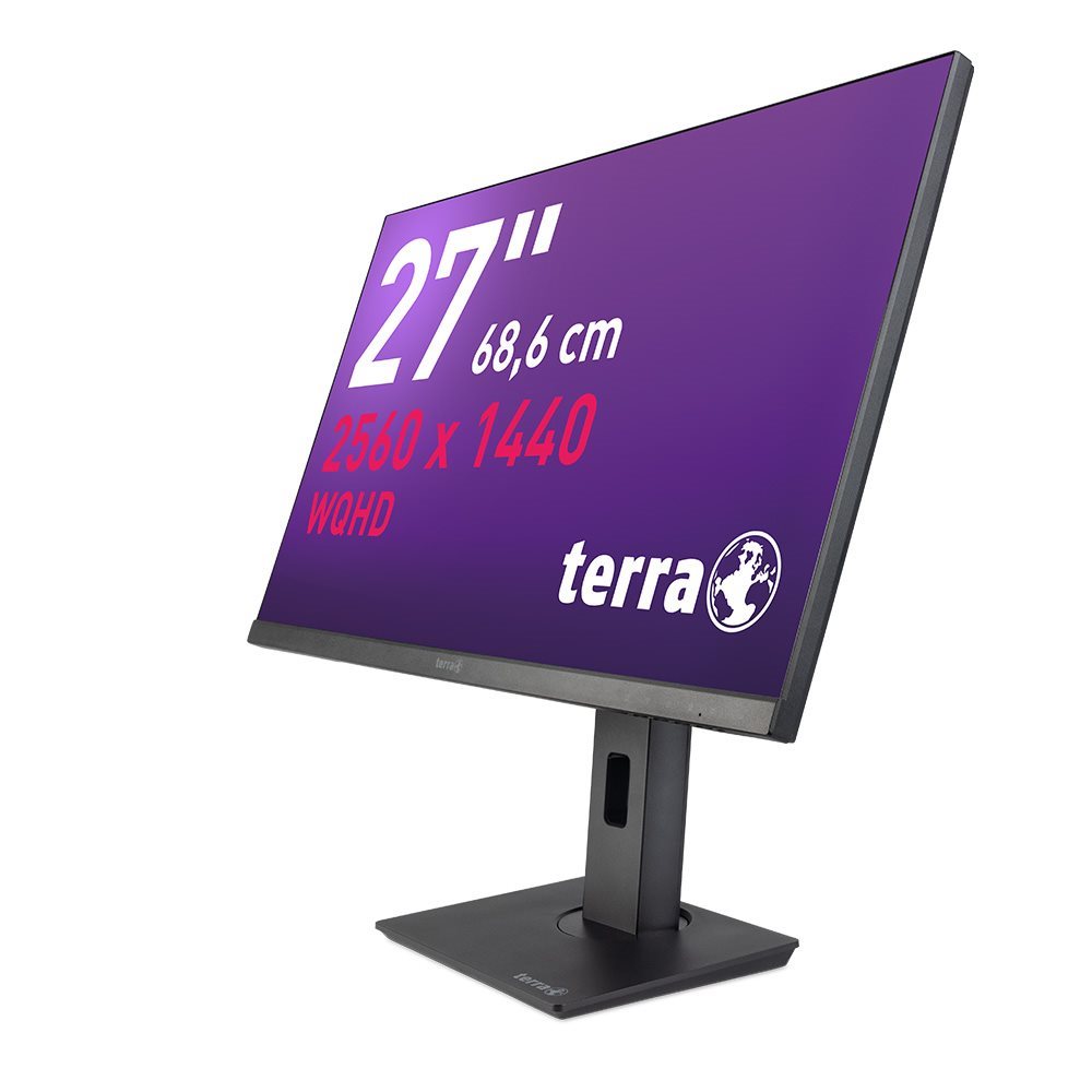TERRA LCD/LED 2772W PV V2 2K IPS black HDMI/DP/USB-C