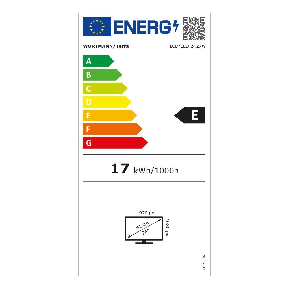 TERRA LCD/LED 2427W V3 IPS black HDMI/DP/USB-C