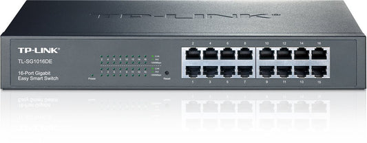 TP-LINK Switch TL-SG1016DE 16xGBit Easy Managed Desktop