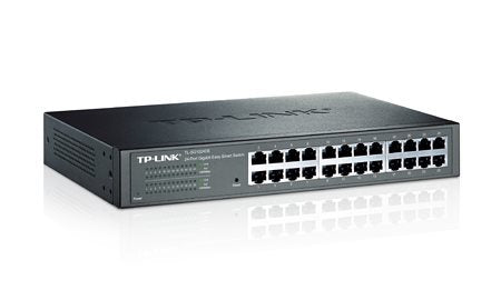 TP-LINK Switch TL-SG1024DE 24xGBit Easy Smart Managed Desktop