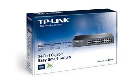 TP-LINK Switch TL-SG1024DE 24xGBit Easy Smart Managed Desktop