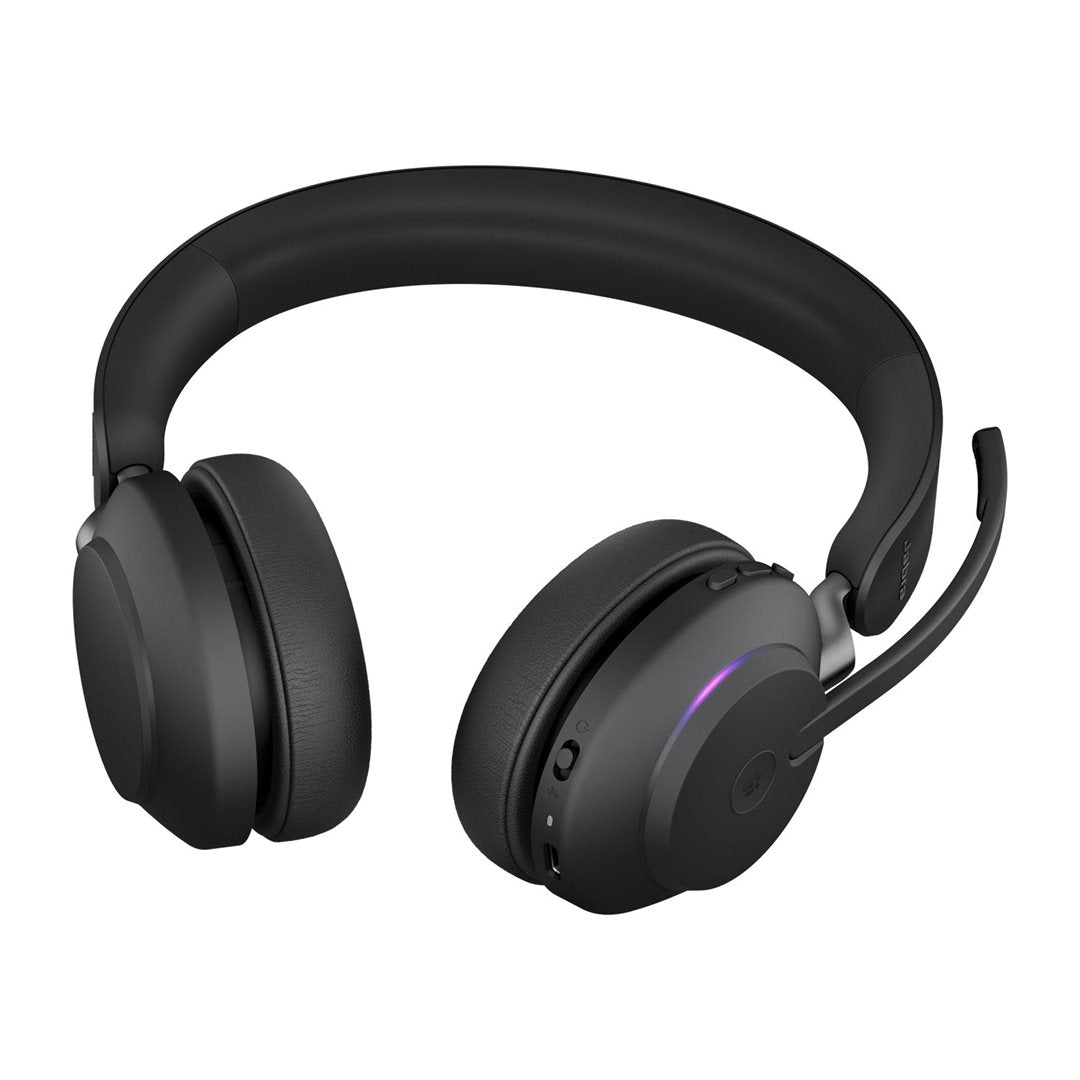 Jabra Headset Evolve2 65 MS Stereo USB-A BT  Zertifiziert für Microsoft Teams