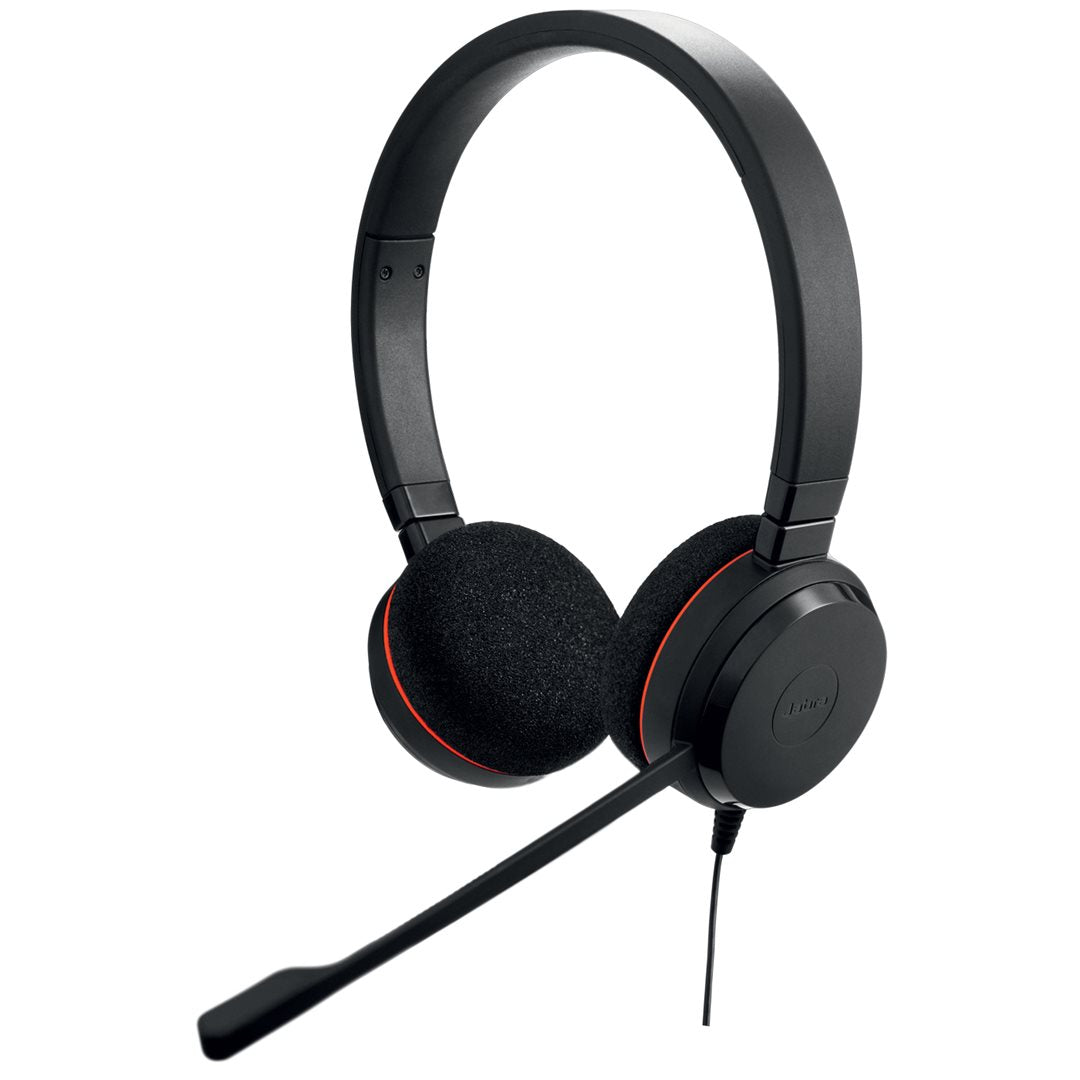 Jabra Headset Evolve 20 UC Stereo USB-A  Zertifiziert für Skype für Unternehmen