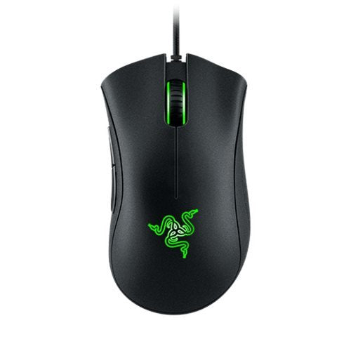 Razer Mouse DeathAdder Essential Gaming black für Rechtshänder, Kabelgebunden  2,1 m